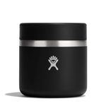 Hydro Flask 20 Oz Stainless Steel Insulated Food Jar, Leakproof and Dishwasher Safe, BPA-Free, Black