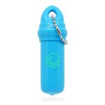 SEAHIVE Floating Keychain (1 pack) - Boat Key Float with Waterproof Safety Container - Pontoon, Fishing, Kayak, Dry Bag Accessories key chain holder (Blue)