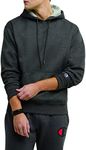 Champion Men's Powerblend Pullover Hoodie, Granite Heather, X-Large