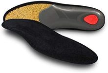 Pedag Viva Sneaker Warm Weather Orthotic with Semi Rigid Arch, Met and Heel Pad, Black, M12/EU45