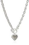 GUESS Women's Toggle Logo Charm Nec