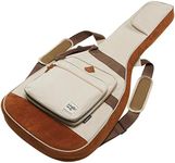 Ibanez IAB541-BE PowerPad Designer Acoustic Guitar Gig Bag – Padded 41–43″ Acoustic Guitar Bag | Multiple Exterior Pockets for Accessories | Lightweight - Beige