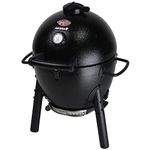 Char-Griller E6714 AKORN Jr. Kamado, Ash Portable Charcoal Grill