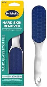 Dr. Scholl's Hard Skin Remover Nano Glass Foot File - Foot Callus Remover, Durable Foot Scrubber, Dead Skin Remover, Hygienic Pedicure Tool, Long Lasting Foot Buffer, Soft Smooth Feet