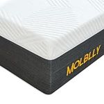 Molblly King Size Mattresses,Memory Foam Mattress King Size,Medium Frim Mattress,Back Pain Relief and Soft Knitting Fabric King Mattress(150x200x20CM)