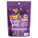 Friskies Party Mix Cat Treats, Kahuna Crunch with Real Ocean Whitefish - 170 g Pouch (1 Pack)