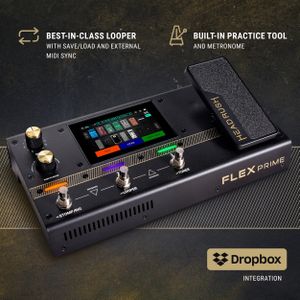 HeadRush Flex Prime Multi-Effects Guitar Pedal – Versatile FX Processor