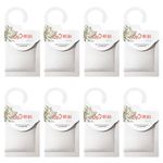 Gardenia Scented Sachets,Scented Sachet Bags, Wardrobe Sachets,Drawer Fragrance Hanging Scent for Closet, Room, Drawers, Car Enjoy the delightful floral scent