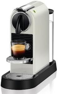 Nespresso CitiZ Coffee Machine (White) | Iconic Espresso Coffee Maker Machine for Home | One-Touch Original Coffee Maker | 220-240V | 2 Years Warranty | Authorized Distributor