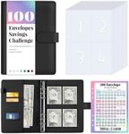 Sooez 100 Envelopes Money Saving Ch