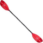 Werner Corryvreckan Fiberglass Bent Shaft Kayak Paddle-TransRed-220cm