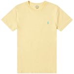 POLO RALPH LAUREN Men's Jersey Short Sleeve Tee, (Spring/Summer 2023) Corn Yellow, Large