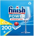 Finish Powerball All in One Deep Clean Dishwasher Tablets, Lemon Sparkle, 200 Tablets