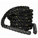 KOMODO Battle Rope Power Training 9M/38mm Upper Body Strength Training Workout Battling Exercise Gym Fitness