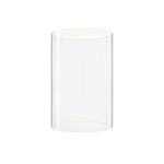 CYS EXCEL D-4" H-6" Glass Open Ended Hurricane Candleholder Bottomless Cylinder Sleeve Clear Chimney Shade Tube Cover, 1 Piece