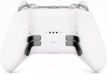 eXtremeRate Replacement Bottom Shell Case for Xbox Elite Series 2 Controller, Custom Back Housing Shell Cover for Xbox Elite Series 2 Core Wireless Controller Model 1797 - Without Controller (White)