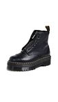 Dr Martens Womens Jungle Boots, Black Milled Nappa, 7 UK