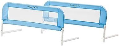 Dream On Me Mesh Bed Rails, Blue, Small, 2 Count