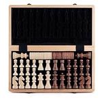 A&A 15 inch Wooden Folding Chess & 
