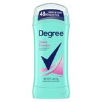 Degree For Women Antiperspirant & Deodorant Invisible Solid, Sheer Powder, 2.6-Ounce Stick (Pack Of 6)