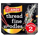 Amoy Straight to Wok Thread Fine Noodles (2 per Pack - 300g) - Pack of 6