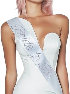 MTaM More Than a Mood Rhinestone Bride To Be Sash | Bachelorette Party Decorations, Bridal Shower Gift, Bridesmaid Favors, Bride to Be, Bride Keepsake Gift, Bride Sash, Bridal Sash, Bachelorette Sash