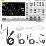 FNIRSI 1014D Digital Oscilloscope Dual Channel Input Signal Generator 100 MHz 1GSa/s Sampling Rate 7" TFT Display 240 KB Storage