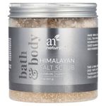 ArtNaturals Himalayan Salt Body and Face Scrub - (20 Oz / 567g) - Deep Cellulite Cleansing Exfoliator with Sugar, Shea Butter, Exfoliating Dead Sea - Natural Pink for Hand, Skin and Facial.