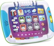 LeapFrog 2-in-1 Touch & Learn Tablet, Kids Two-Sided Tablet, Electronic Toy with Stories and Activities, Educational Play for Children Aged 2 Years +,Multicolor,22.1 x 28.5 x 33.5 cm