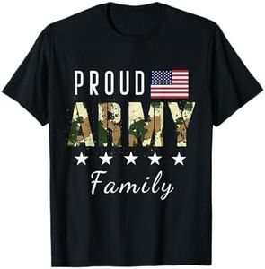 Army Graduation Proud Military Family Mom Dad Brother Sister T-Shirt