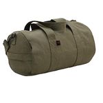 Rothco Waxed Canvas Shoulder Duffle Bag - 24 Inch, Olive Drab