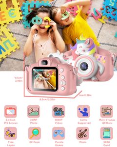 Gofunly Kids Camera 1080P – 32GB Memory, Child-Friendly Digital Camera