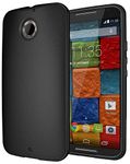 Diztronic Matte Back Black Flexible TPU Case for Moto X (2nd Gen, 2014 Model Only) Retail Packaging