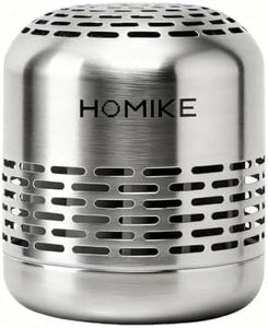 HOMIKE Refrigerator Deodorizer, Odor Eliminator,Last up to 10 Years for Car,Closet,Shoes Cabinet,Fridge and Freezer,Outperforms Baking Soda and Activated Carbon(Stainless Steel)