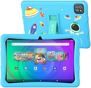 Contixo K103B Kids Tablet - Tablet for Kids Toddler with 80 Disney Edition Pre-Installed, 10 inch, 64GB, Android Learning Tablet for Children, Kid-Proof case (Blue)