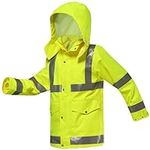 iCreek Safety Rain Jacket for Men &
