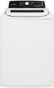 Frigidaire FFTW4120SW 4.1 cu. ft. High Efficiency Top Load Washer, 12 wash cycles, Quick Wash, Delicate, Hand Wash, Active Wear, Heavy Duty, Stainless Steel Drum, in White