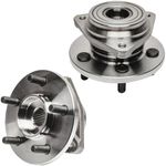 Detroit Axle - 2 Front Wheel Bearing Hubs for Jeep Grand Cherokee Wrangler TJ Wagoneer Comanche, Bearing Hubs Replacement Wheel Bearing and Hubs Assembly Set