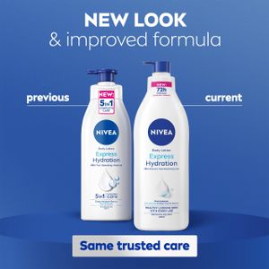 NIVEA Body Lotion, Express Hydration, 400ml