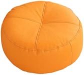 Floor Seating Cushion Floor Pillow Round Large Seat Cushion,Comfortable,Tatami Cushions Outdoor Patio Cushion for Bedroom, Orange