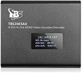 HDMI Decoder Encoder, TBS2603au NDI®|HX2 Supported H.265 H.264 HDMI HD Video Audio Encoder Decoder HDMI USB Video Recorder