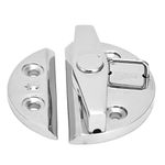 Haosie Turn Button Latch, Boat Door Lock Latch, Stainless Steel Boat Accessories, Round Boat Twist Lock Suitable for Ships, Sailboats, Yachts and Other Accessories