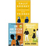 Conversations With Friends, An American Marriage, Ordinary People 3 Books Collection Set