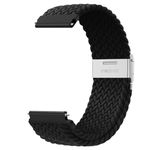 KEYSJEFF Braided Nylon Strap Compatible with Huawe Watch 4/GT 4/GT 3 46mm Band Sam sung Galaxy 22mm Watch Strap for Gear S3/GTR 3 Pro/Colorfit Pro 3/Vivoactive 4/Venu 3 Band(NO Watch)