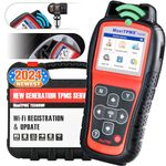 Autel MaxiTPMS TS508WF TPMS Relearn Tool, 2024 TPMS Programming Tool for MX-Sensors TPMS Relearn/Activate All Sensors, TPMS Scan Tool Read/Clear DTCs, TPMS Reset (Upgraded of TS408/501)