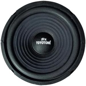 TOYOTONE 8" Inch HI-FI Woofer Speaker | Copper Coil of 4 Ohms | Form Woofer | 90x17 Magnet | 40 Watt for Car and Home Audio System (Sealed Back Cover)