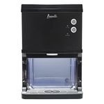 Avanti Nugget Ice Maker ELITE Series Countertop Design Makes 33 Pounds of Restaurant Quality Chewable Ice Cubes in 24 Hours with Built-In Dispenser and Drip Tray, Black