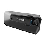 CARDO PT200001 Packtalk Edge Motorcycle Bluetooth Communication System Headset Intercom - Single Pack, Black