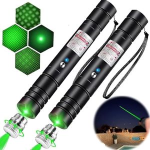 IVVTRYI 2 Pack Green Flashlights for TV, LED, and LCD Screen Presentations and Outdoor Office Construction