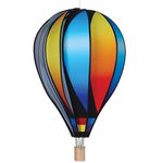 Hot Air Balloon Shaped Wind Spinner (26in) - Sunset Gradient